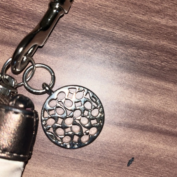 COACH OP ART PURPLE CLUTCH - Picture 7 of 11